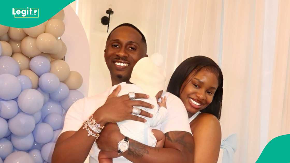 Priscilla marks 2 months of giving birth iof her son Rakeem Priscilla marks 2 months of giving birth iof her son Rakeem