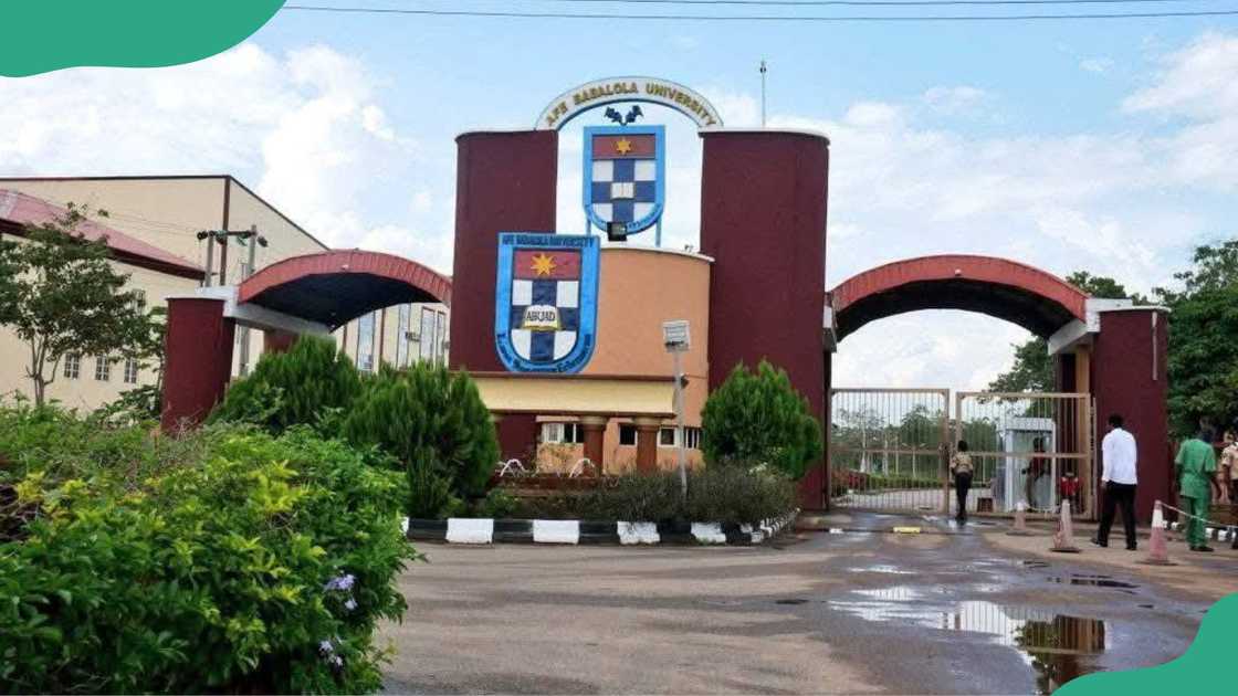 The entrance gate of Afe Babalola University, Ado-Ekiti. The entrance gate of Afe Babalola University, Ado-Ekiti.