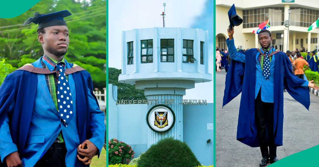 UNIBADAN's convocation/Man with 2.2