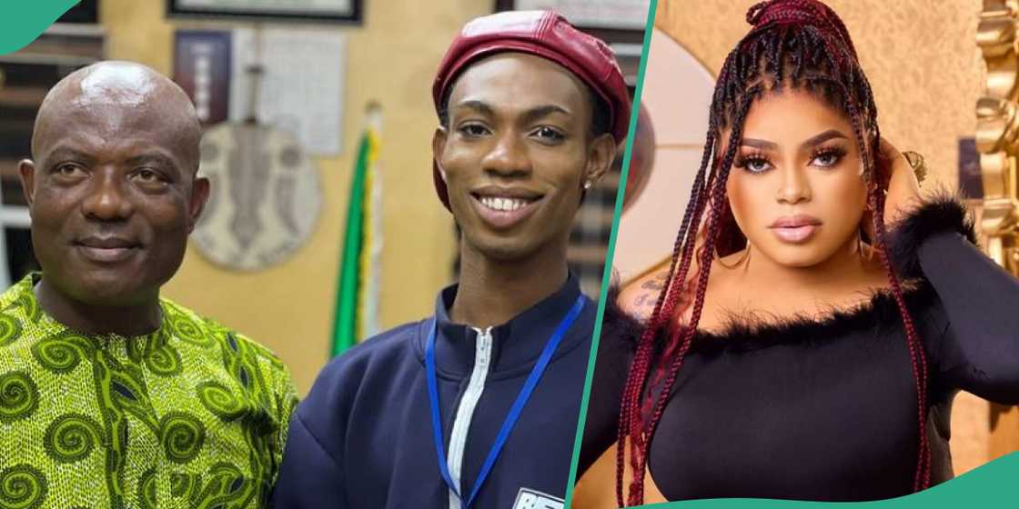 Fans drag James Brown over Bobrisky Fans drag James Brown over Bobrisky