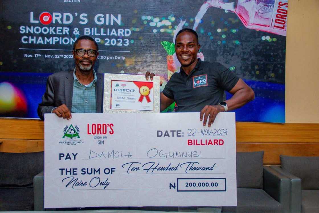 Sportsmanship: Lord’s London Dry Gin Sponsors Lagos Snooker and Billiard Tournament 2023 Sportsmanship: Lord’s London Dry Gin Sponsors Lagos Snooker and Billiard Tournament 2023