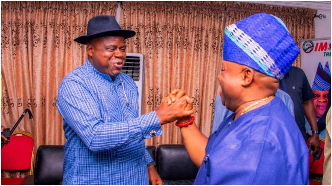 Osun 2022, Ademola Adeleke, 2023 election, Governor Douye Diri, APC, PDP Osun 2022, Ademola Adeleke, 2023 election, Governor Douye Diri, APC, PDP
