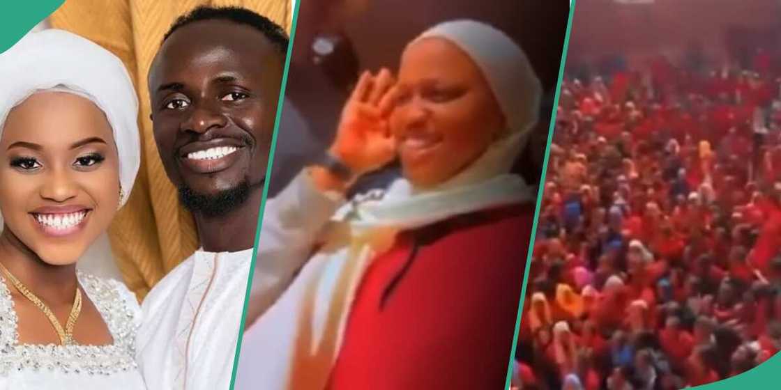 Sadio Mane and his new wife, Aisha Tamba Sadio Mane and his new wife, Aisha Tamba
