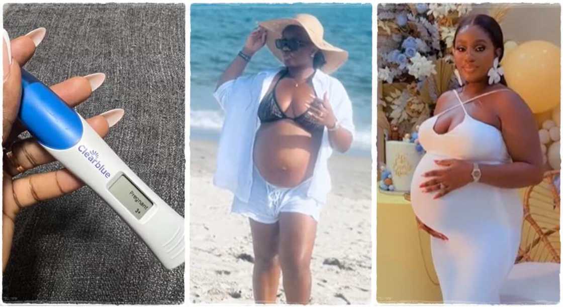 Lady reveals she got pregnant on her wedding night. Lady reveals she got pregnant on her wedding night.