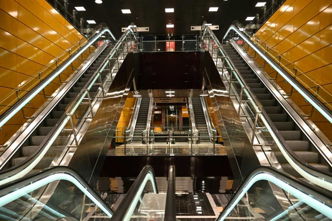 The Thessaloniki metro has taken 18 years to complete The Thessaloniki metro has taken 18 years to complete