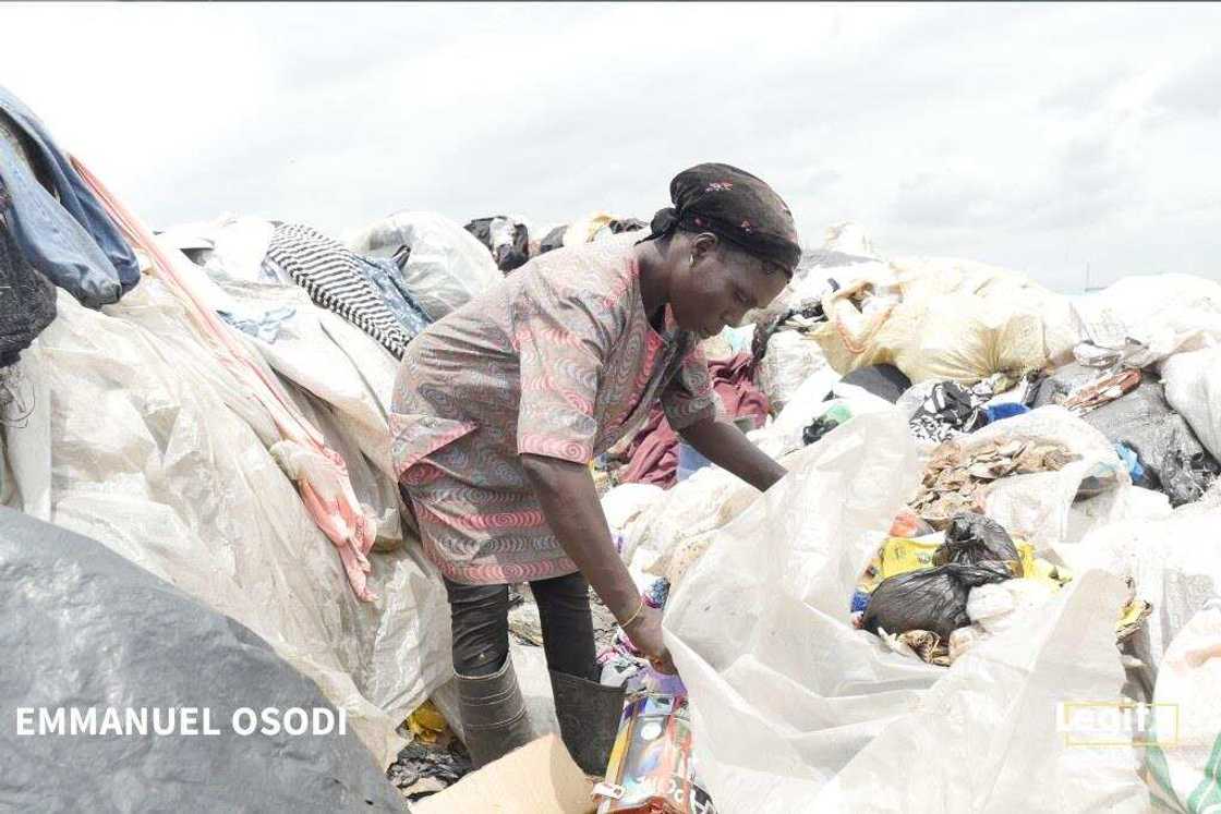 I used to scavenge with my children, old woman says I used to scavenge with my children, old woman says