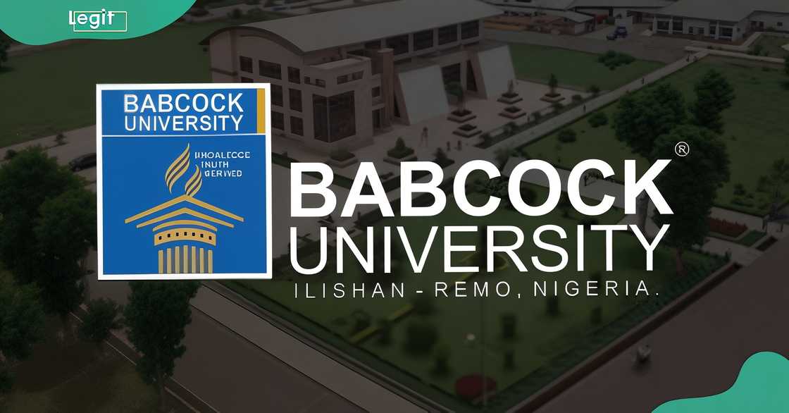 The Babcock University's logo.