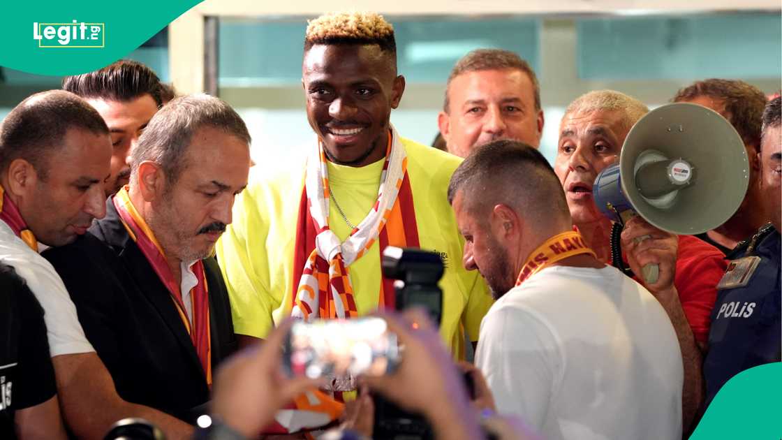 Victor Osimhen, Galatasaray, Istanbul Airport, Turkiye, Super Lig, Napoli.