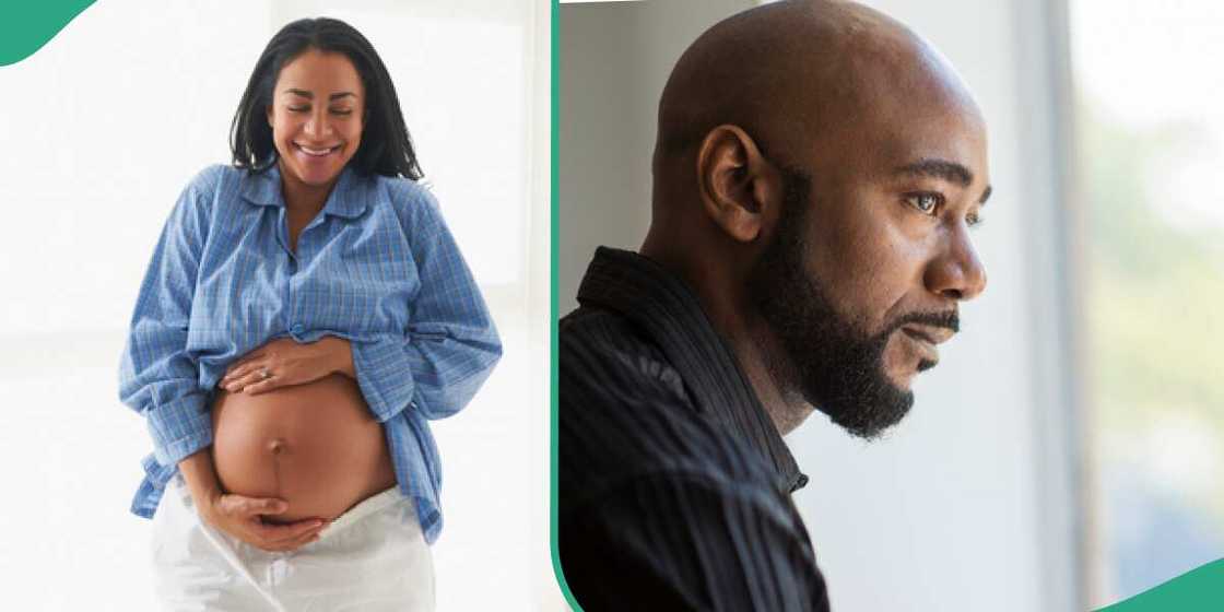 Man finds out antenatal is free. Man finds out antenatal is free.