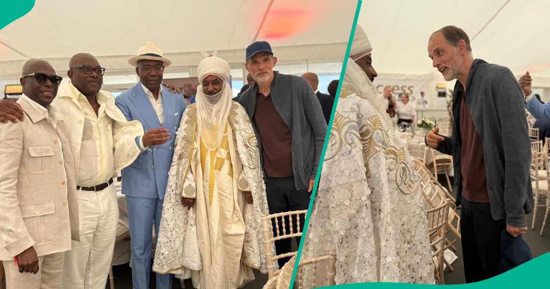 Muhammadu Sanusi II a Ingila. Muhammadu Sanusi II a Ingila.