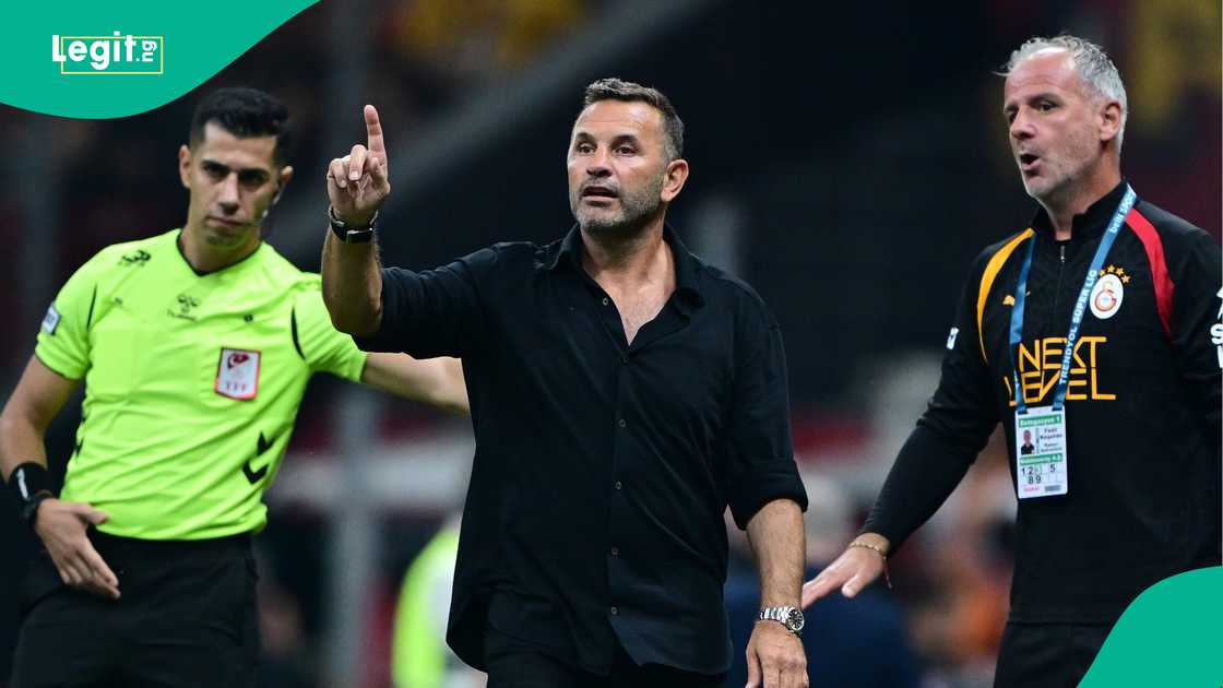 Okan Buruk, Galatasaray, Kocaelispor, Istanbul, Turkiye. Okan Buruk, Galatasaray, Kocaelispor, Istanbul, Turkiye.