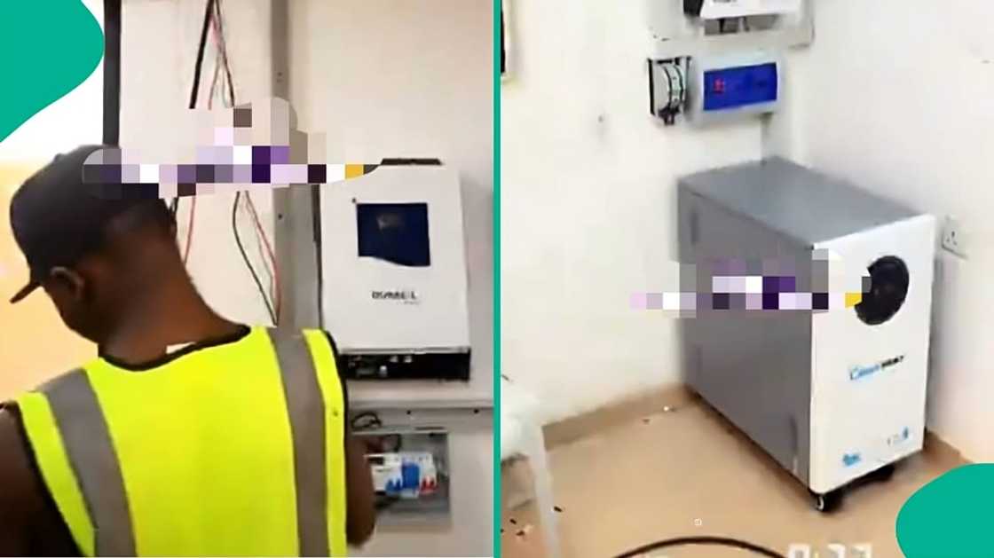 Businesswoman shares expensive solar system she bought for her shop