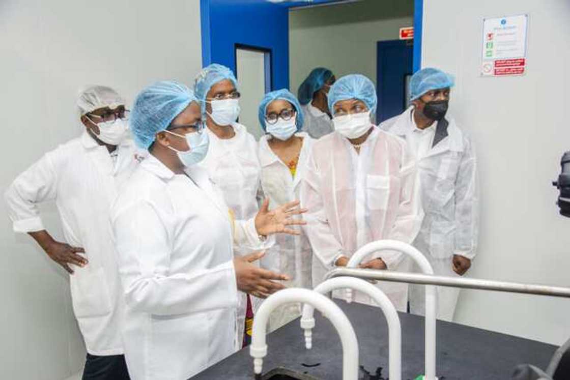 NAFDAC DG Pays a Working Visit to Emzor Campus in Shagamu NAFDAC DG Pays a Working Visit to Emzor Campus in Shagamu
