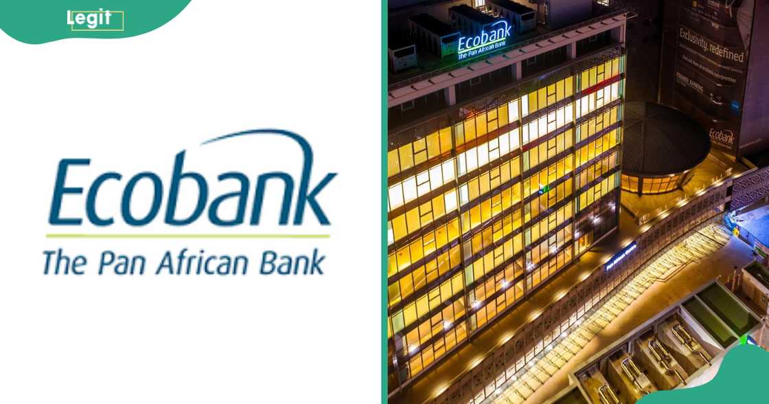The Ecobank logo and the Ecobank Pan African Centre The Ecobank logo and the Ecobank Pan African Centre