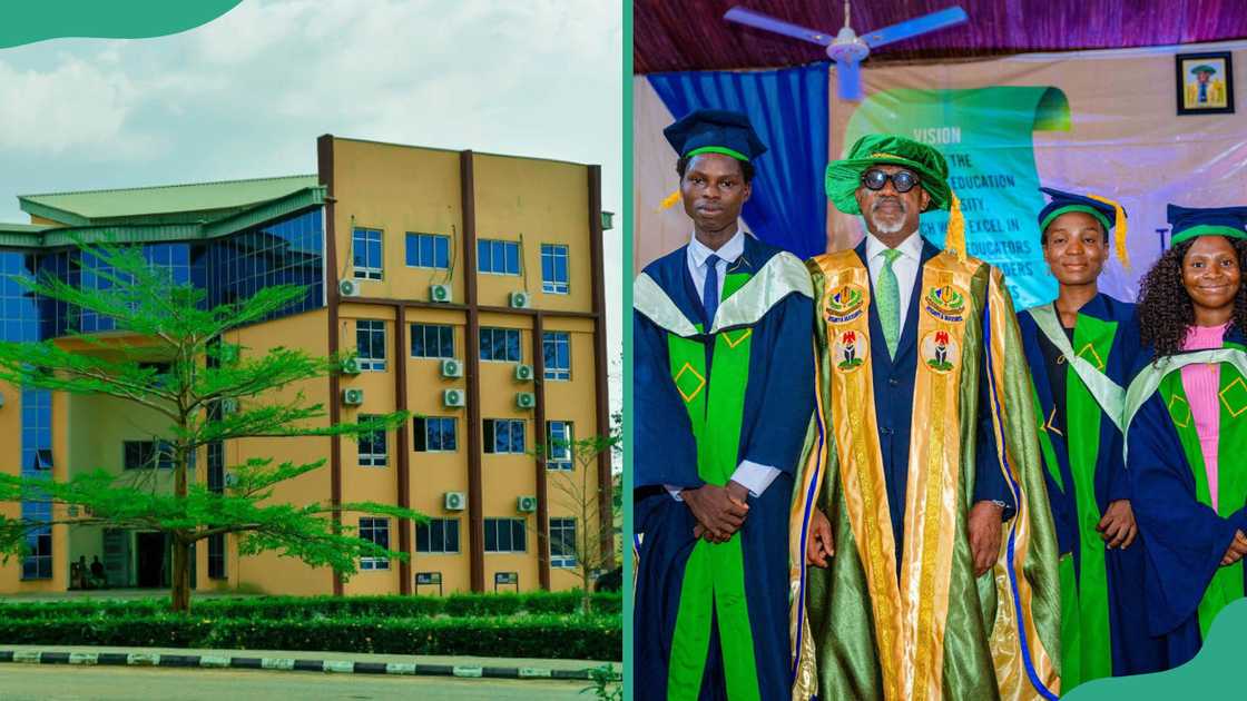 Tai Solarin University of Education office. Graduates from TASUED