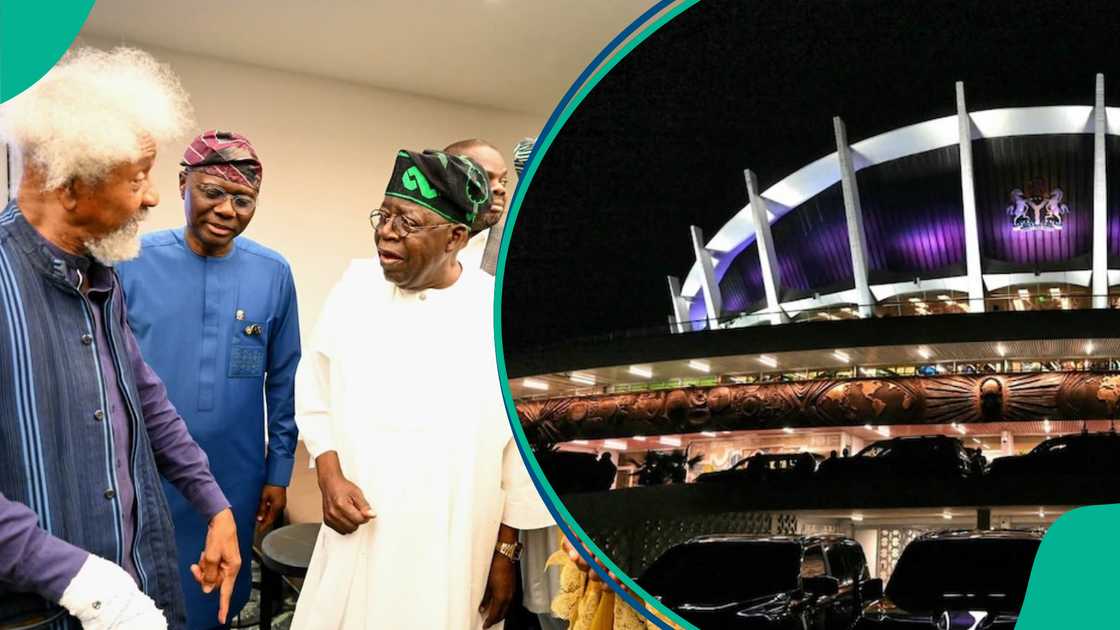 Professor Wole Soyinka accepts Nigerian authorities' decision to rename the National Theatre after him. Professor Wole Soyinka accepts Nigerian authorities' decision to rename the National Theatre after him.