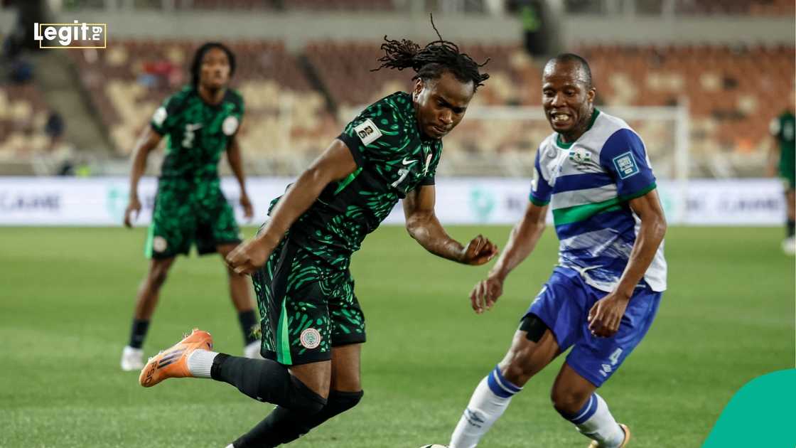 Atalanta, Nigeria, Super Eagles, Ademola Lookman, Gabon, World Cup, FIFA. Atalanta, Nigeria, Super Eagles, Ademola Lookman, Gabon, World Cup, FIFA.