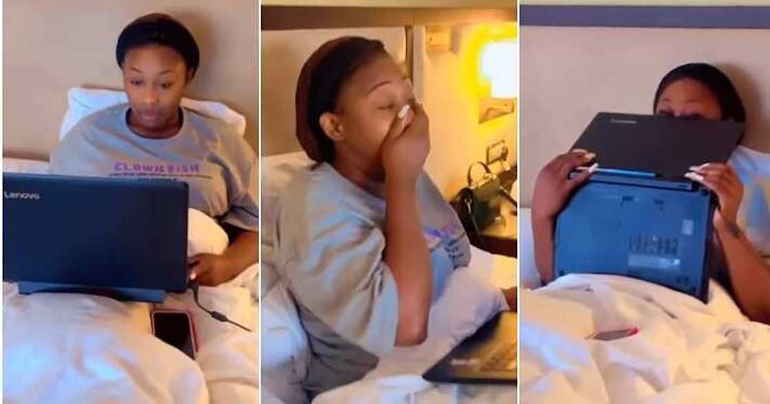 Man pained, wife works during honeymoon, report to mum Man pained, wife works during honeymoon, report to mum