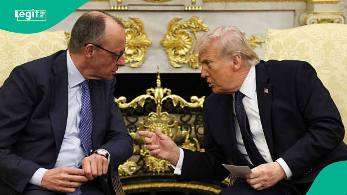 Friedrich Merz da Donald Trump Friedrich Merz da Donald Trump