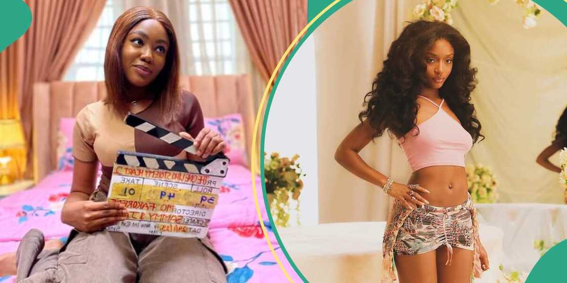 Teenage actress Angel Unigwe dresses like Ayra Starr. Teenage actress Angel Unigwe dresses like Ayra Starr.