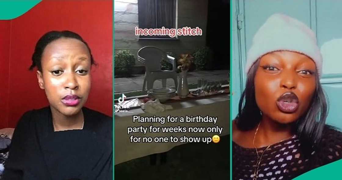 Lady laments after nobody showed up for her birthday party, friend reacts Lady laments after nobody showed up for her birthday party, friend reacts
