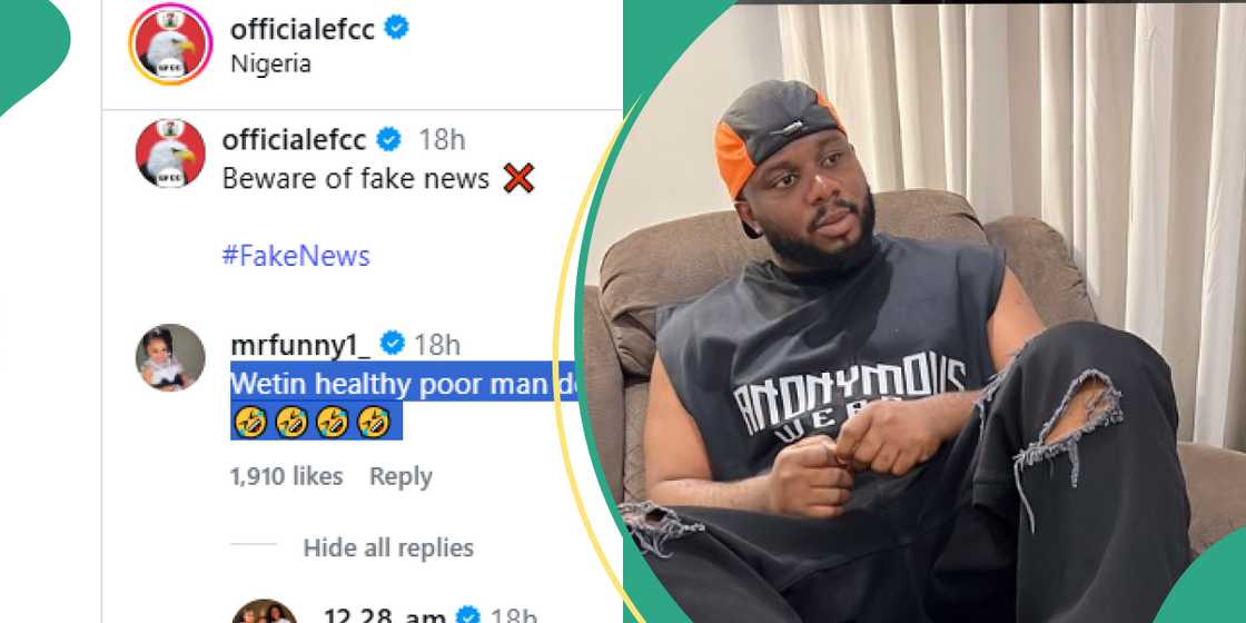 Sabinus breaks silence as EFCC rumours swirl Sabinus breaks silence as EFCC rumours swirl