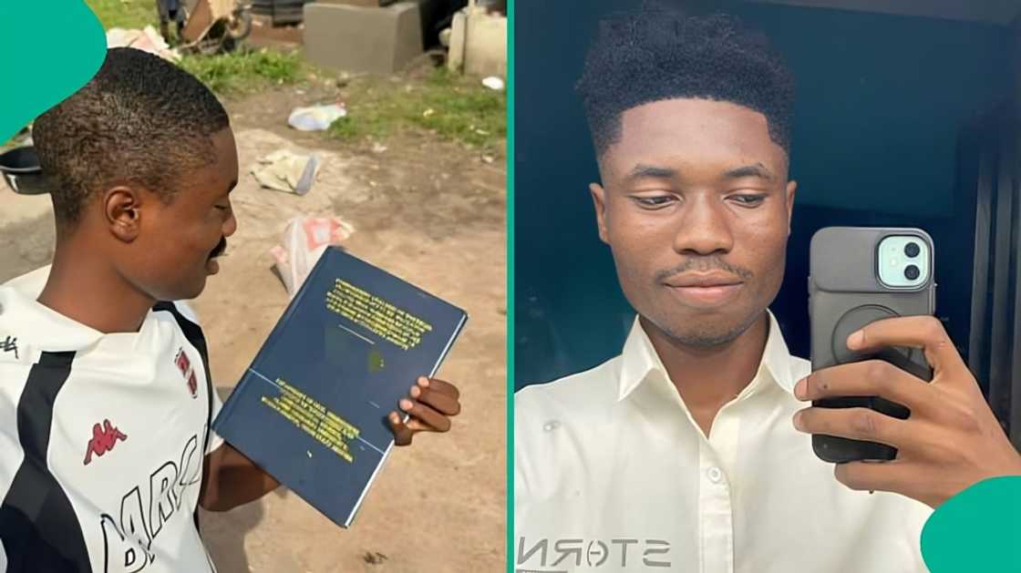 OOU graduate shares academic journey from barbing business to graduating with 4.47 CGPA