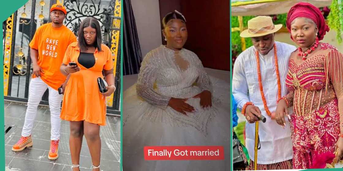 Nigerian couple gets married within a year. Nigerian couple gets married within a year.