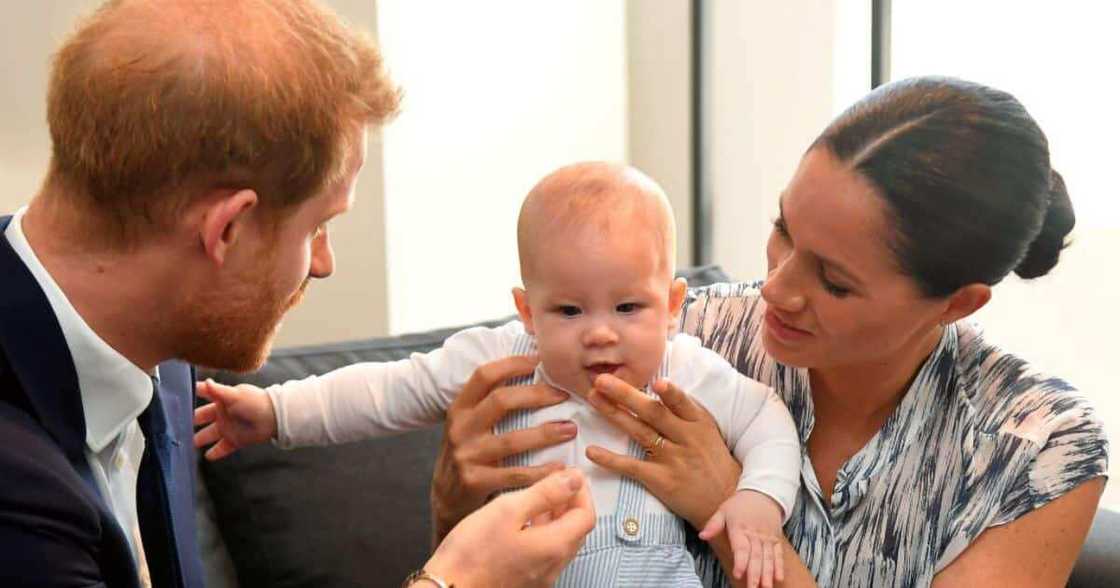 Prince Harry, Meghan Markle and son Archie