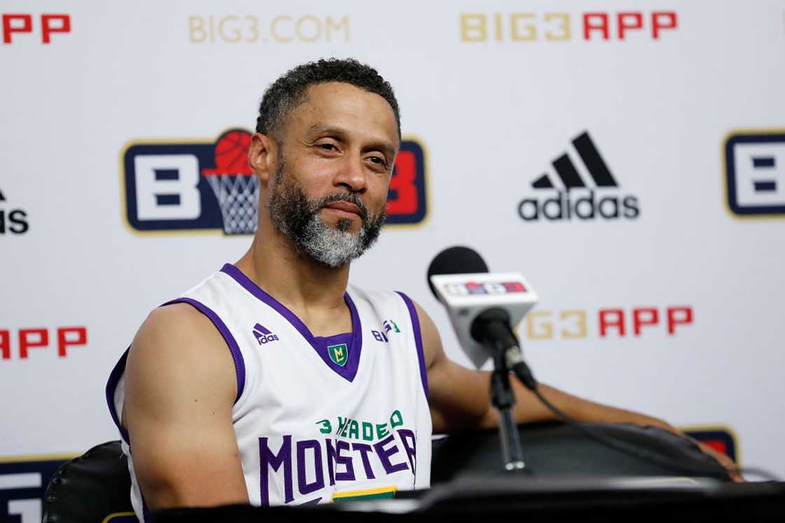 Mahmoud Abdul-Rauf at Toyota Center in Houston, Texas