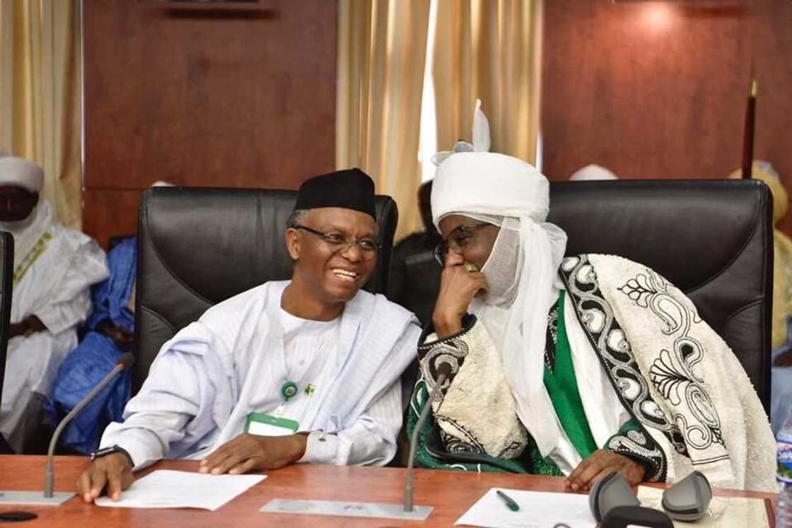 Gwamna El-Rufai ya karbi bakuncin mai martaba Sarkin Kano a fadar gwamnati Gwamna El-Rufai ya karbi bakuncin mai martaba Sarkin Kano a fadar gwamnati
