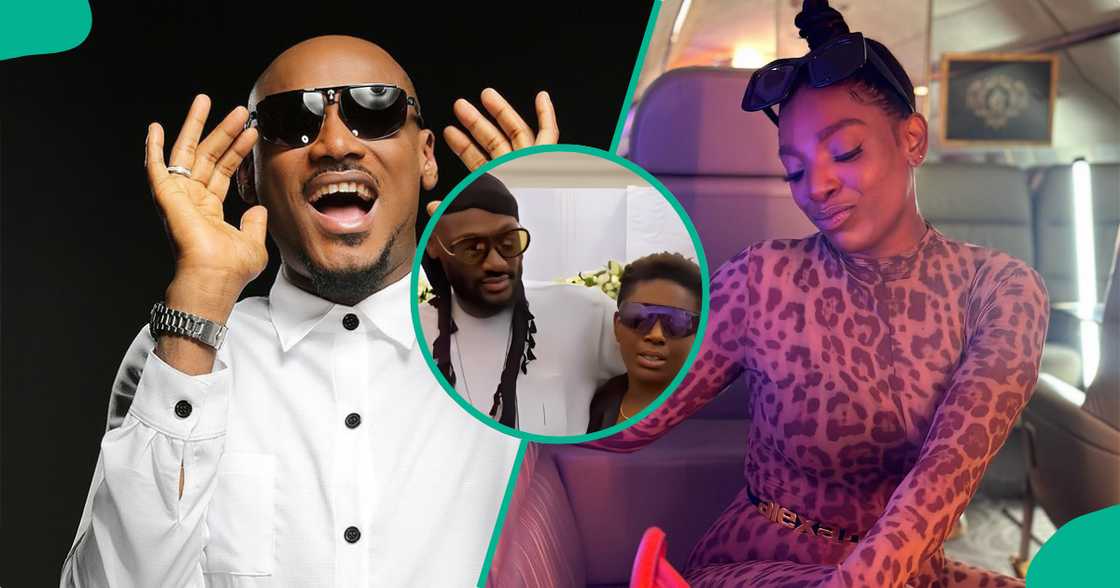 Clip of Annie and 2baba at Mabel Makun's event goes viral.