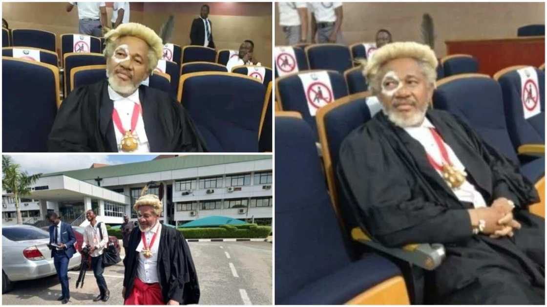 Malcolm Omoirhobo/Nigerian Lawyer/Supreme Court/Native Doctor's Attire Malcolm Omoirhobo/Nigerian Lawyer/Supreme Court/Native Doctor's Attire