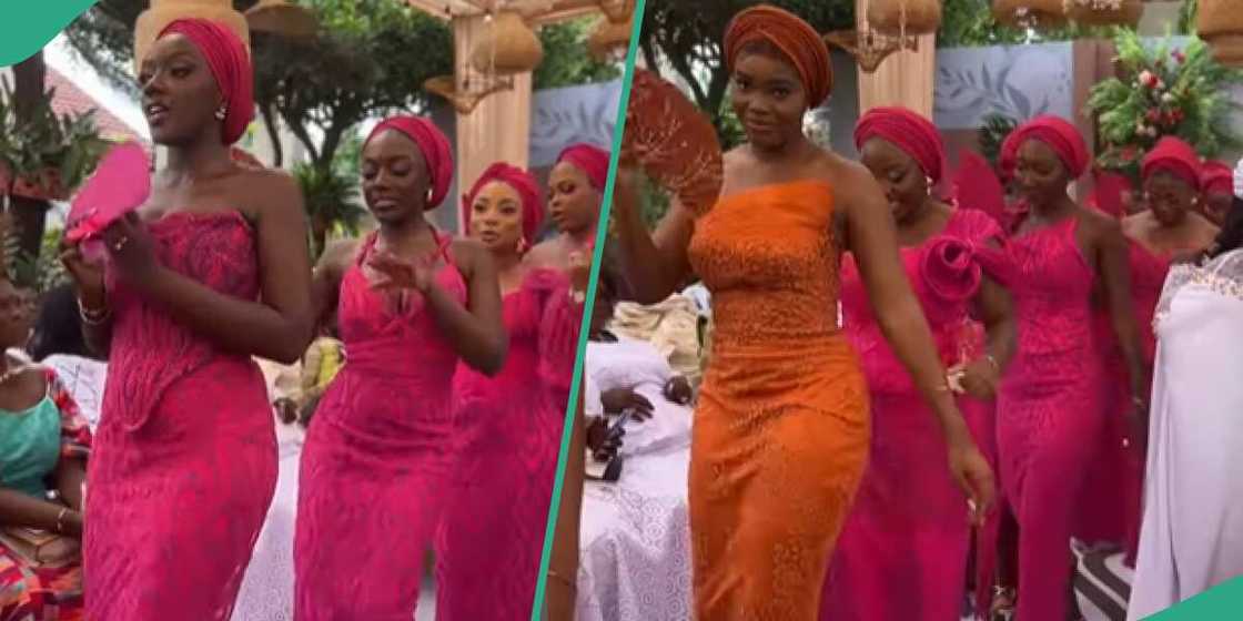 Asoebi ladies on beautiful outfits