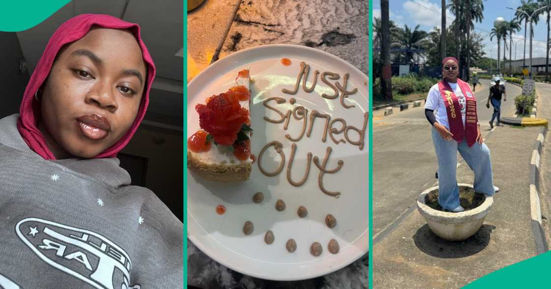 UNILAG student's emotional post trends online on her sign-out day.