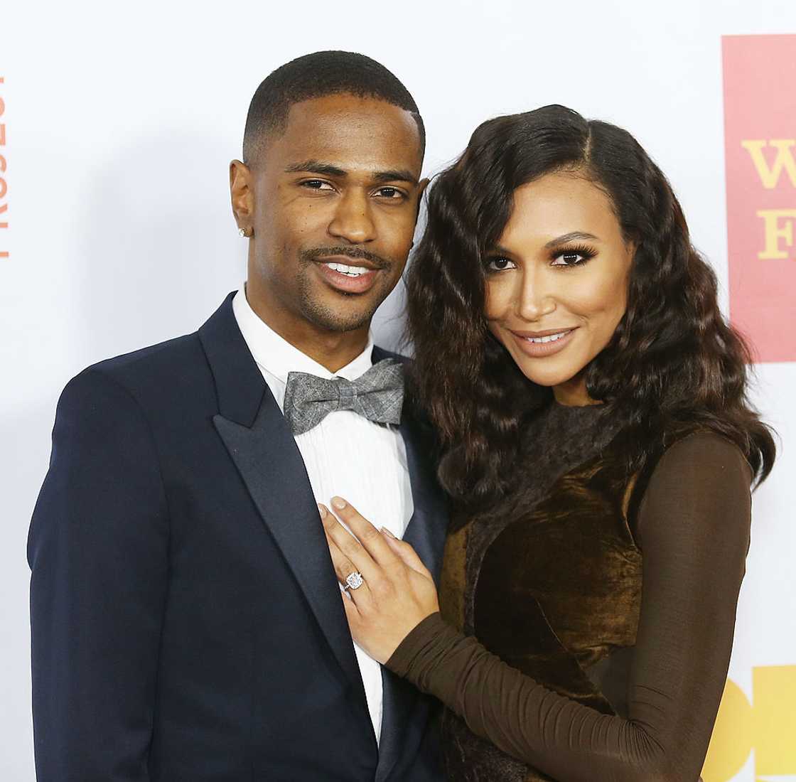 Big Sean and Naya Rivera at Hollywood Palladium