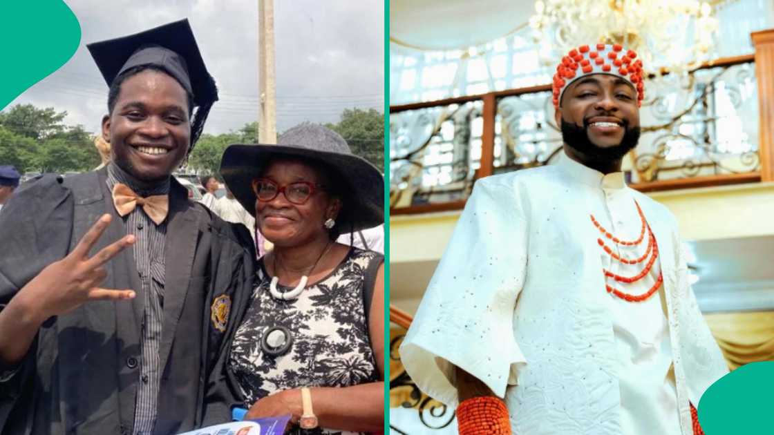 Adeleke university first class graduate Kolawole says his passion is to write Davido's songs.