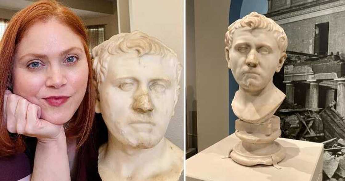 Lady discovers that Her goodwill purchase Is a Roman artifact Lady discovers that Her goodwill purchase Is a Roman artifact