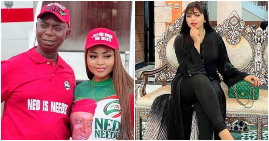 Actress Regina Daniels and hubby Ned Nwoko