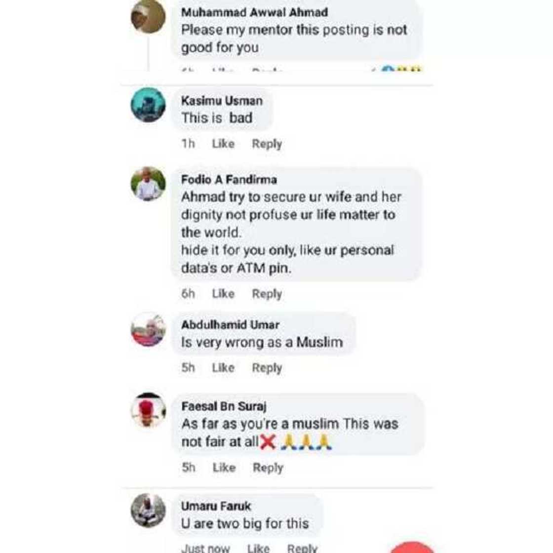 Ahmed Musa ya sha nasiha da shawarwari bayan ya yada wani hotonsa da matarsa a dandalin sada zumunta Ahmed Musa ya sha nasiha da shawarwari bayan ya yada wani hotonsa da matarsa a dandalin sada zumunta