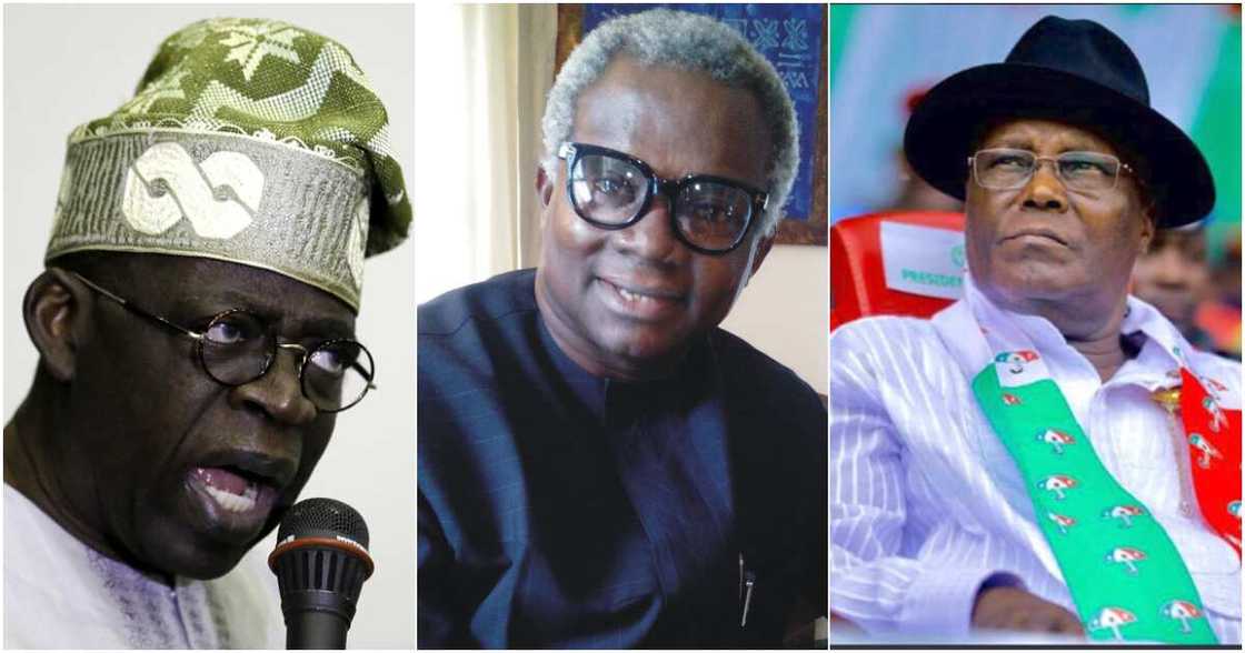 Osita Okechukwu, Bola Tinubu, Atiku Abubakar