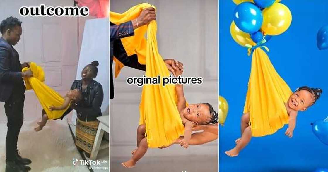 Photographer shares final result of photoshoot with little girl Photographer shares final result of photoshoot with little girl