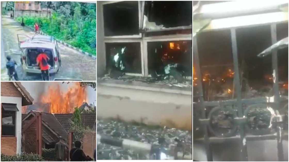 Joe Igbokwe's home set on fire Joe Igbokwe's home set on fire