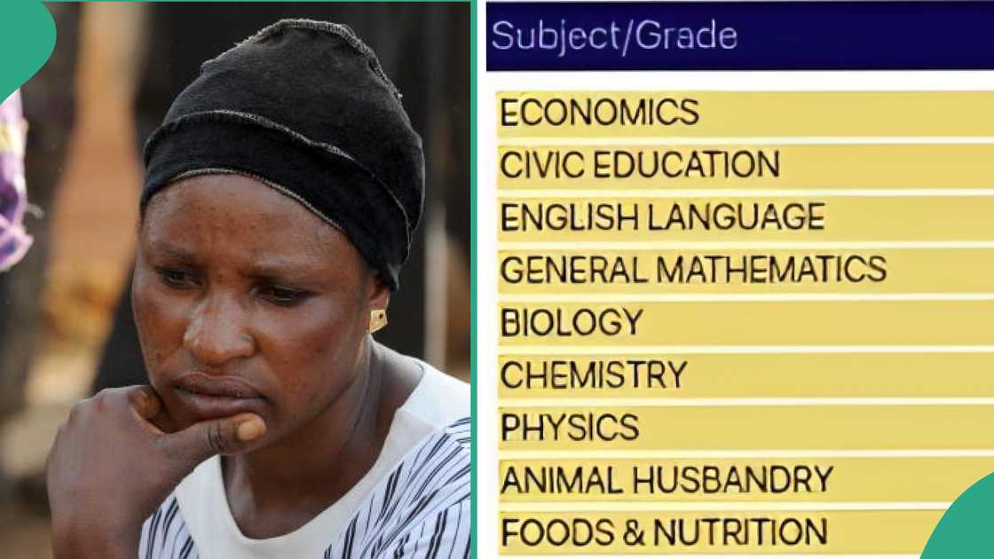 Mum shares her daughter's WAEC result, cries out Mum shares her daughter's WAEC result, cries out