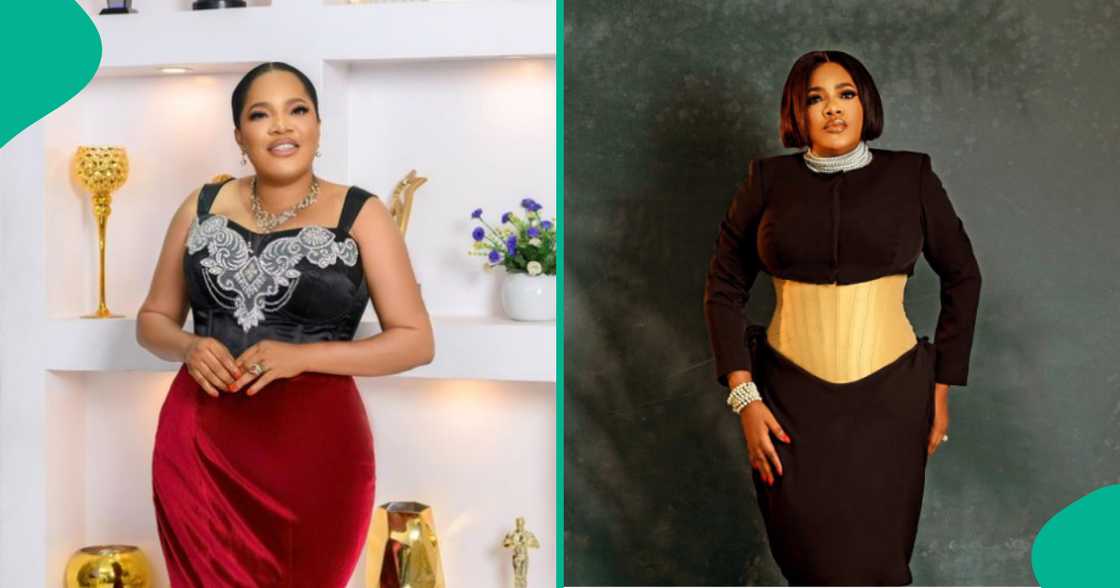 Toyin Abraham pleads with fans. Toyin Abraham pleads with fans.