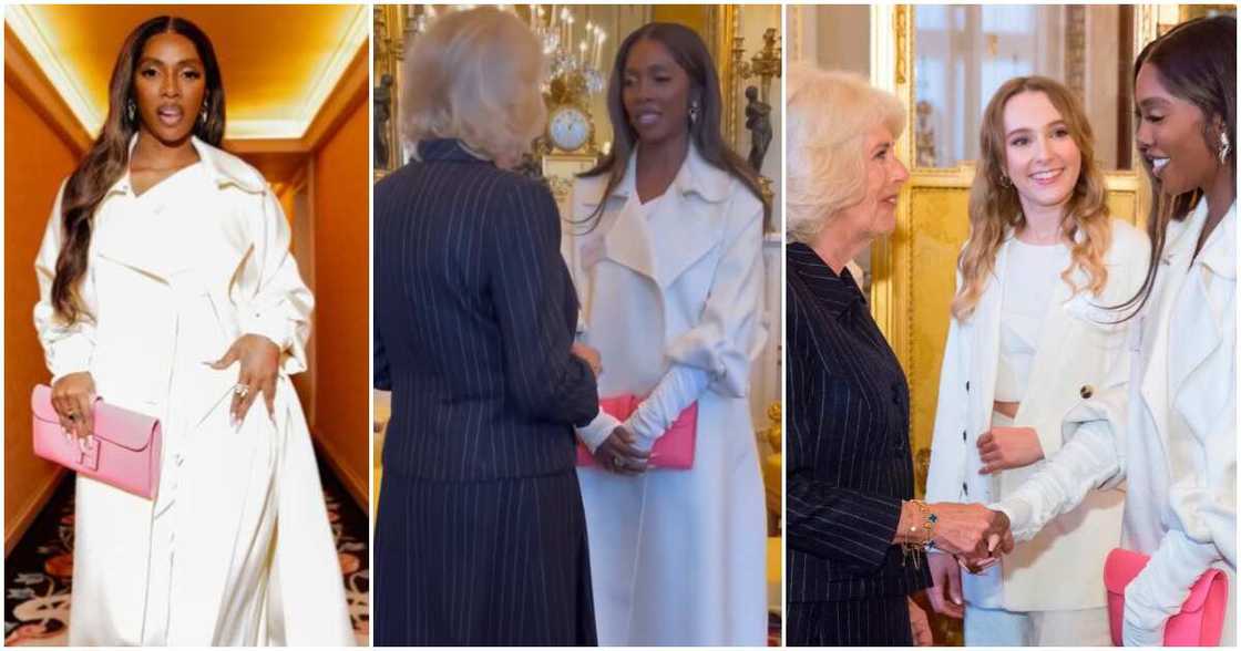 Singer Tiwa Savage meets HRH Camilla Singer Tiwa Savage meets HRH Camilla