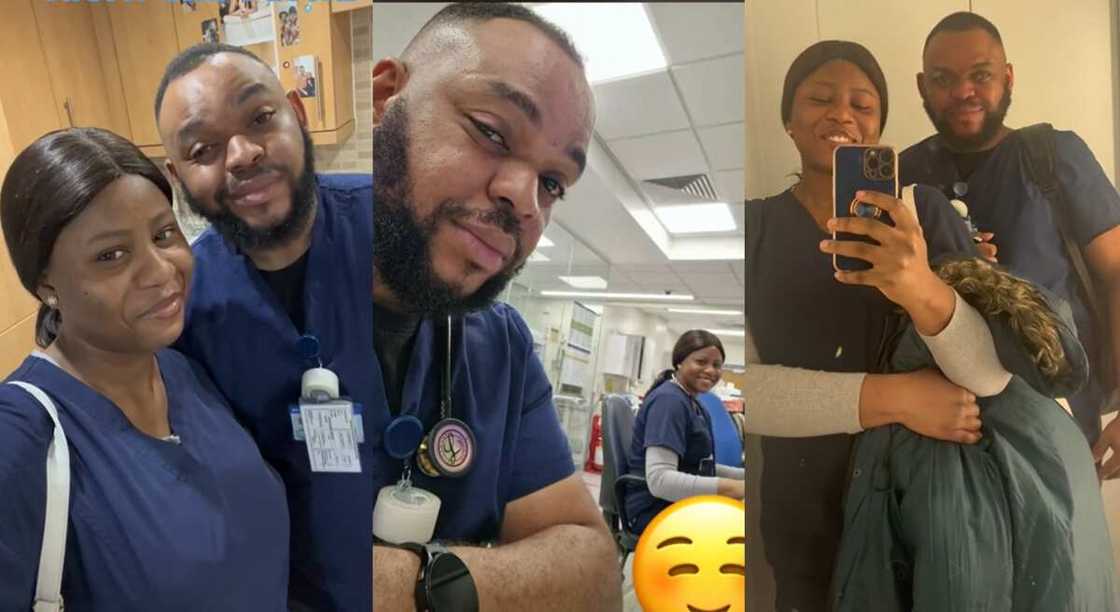 Photos of Dr Okhifo and his wife who is also a medical doctor. Photos of Dr Okhifo and his wife who is also a medical doctor.