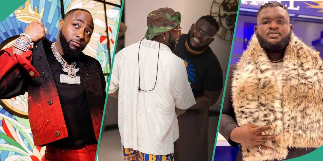 Davido reacts after he was called out by Napji. Davido reacts after he was called out by Napji.