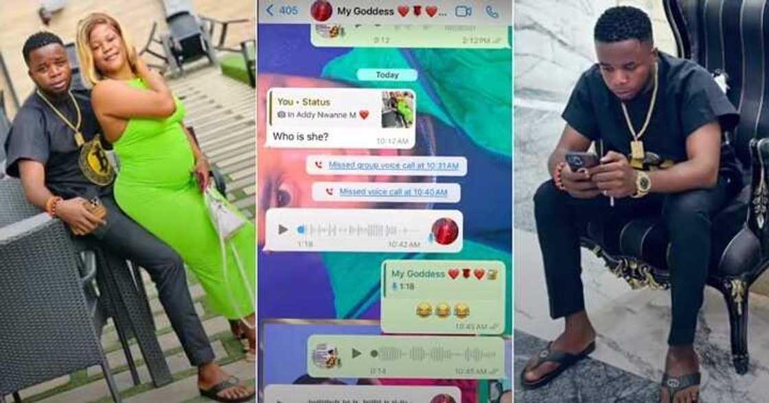 Nigerian mum reacts as lady sits on her son's lap Nigerian mum reacts as lady sits on her son's lap