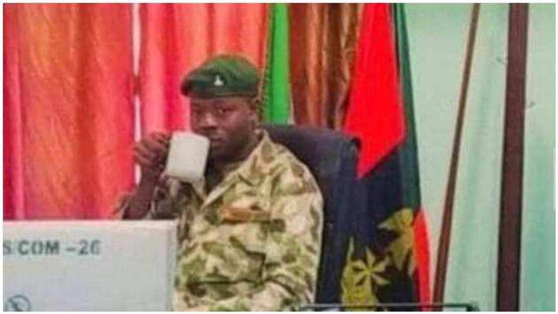 Sacked officer Sacked officer